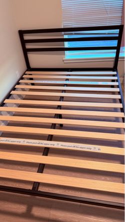 Move out sale - Queen Bed Frame with headboard
