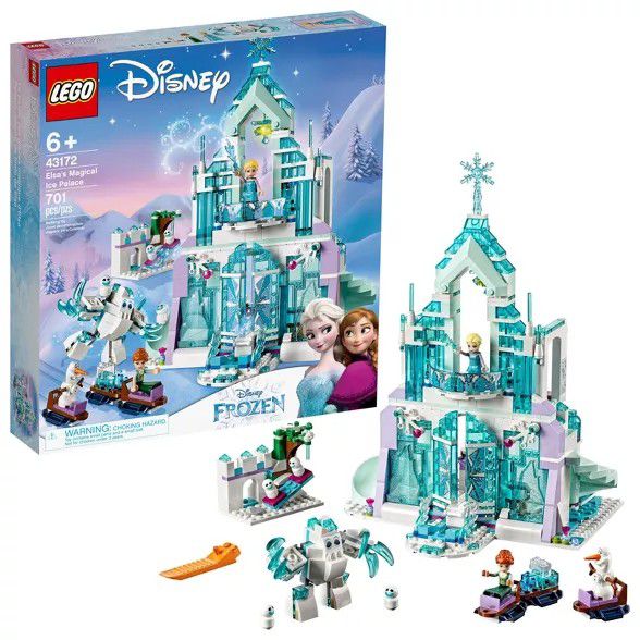 Lego set frozen castle