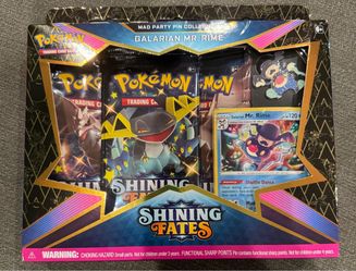 Pokémon Shining Fates Mad Party Pin Collection – Galarian Mr. Rime