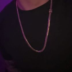 Solid 14kt Miami Cuban link chain