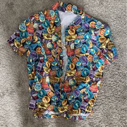 Disney - Attractions Button Down (large)