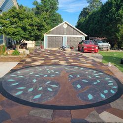 Stamp Concrete  Designs 