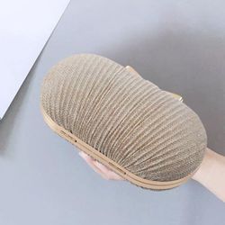 Women's Dinner Bag Exquisite Gold Banquet Bag