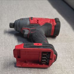 Craftsman 20V Cordless Impact Driver Tool Only Red/Black - Used