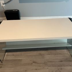 Wood/Glass Coffee Table 