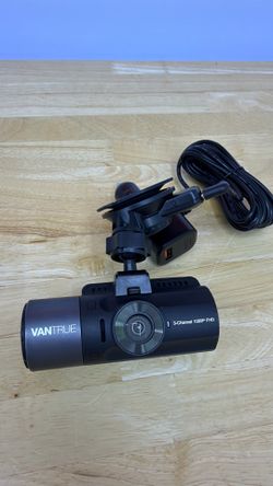 Vantrue N4 Dash Cam 4K – Front & Cabin Camera – GPS Mount Included
