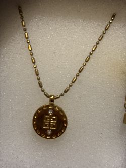 Givenchy Necklace With Beaded Necklace 