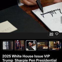 Brand New Original Executive Order Signing Sharpie 