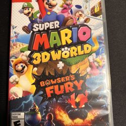 I’m Asking $50 Super Mario 3D World + Bowser's Fury Nintendo switch game it’s in good condition