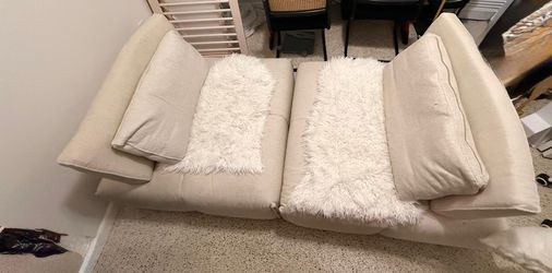 2 Sillones pequeños modernos color beige