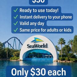 Seaworld Tickets