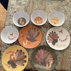 Pottery Barn Kids Thanksgiving Dinner Set