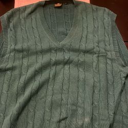 Green Nordstrom Sweater Vest