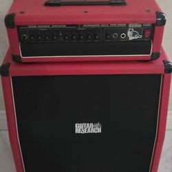 !!GUITAR AMP HALF STACK!!