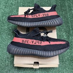 Adidas Yeezy 350 Red Stripe size 12 VNDS