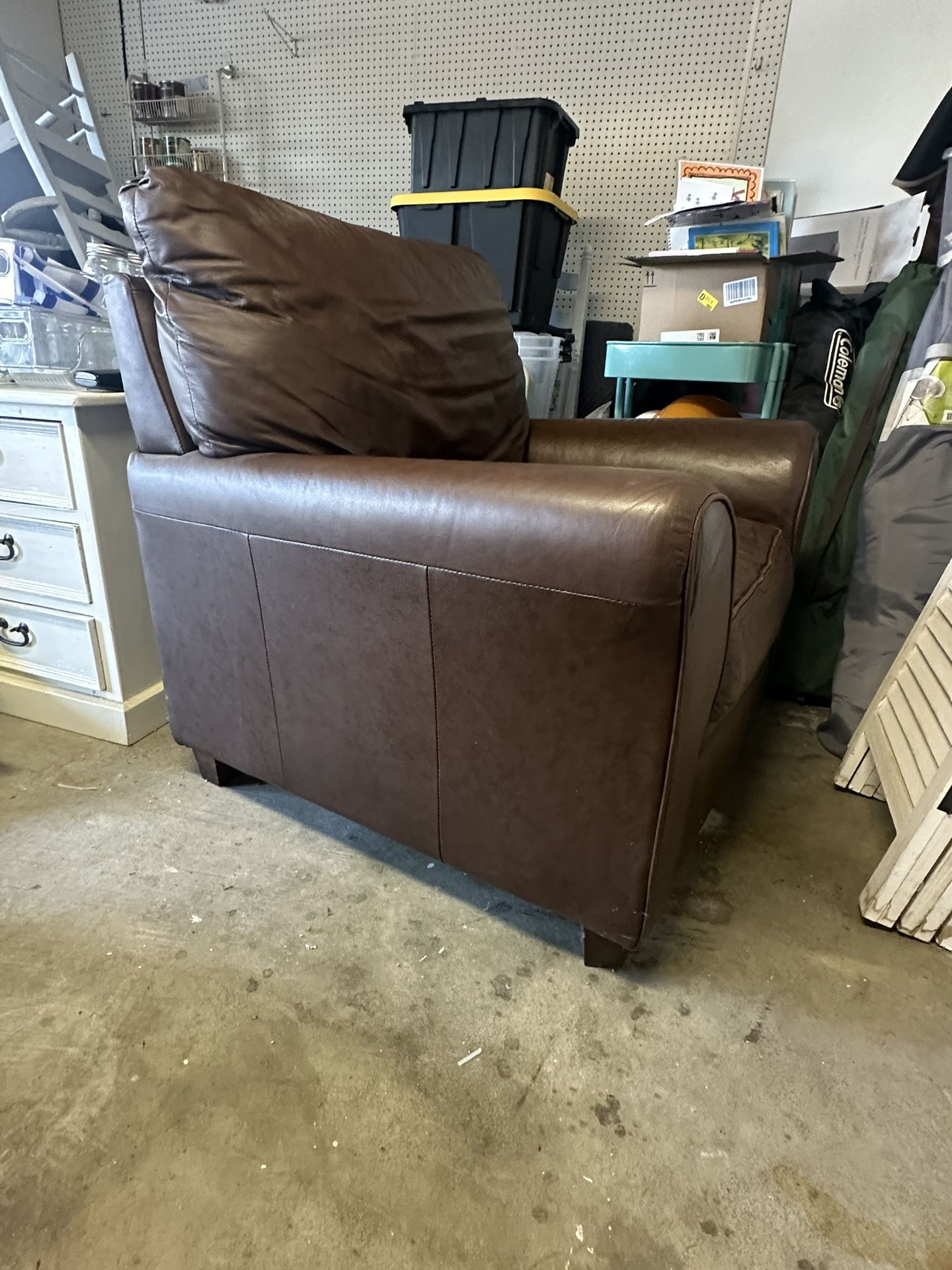 Leather Club Chair - WILLING TO NEGOTIATE