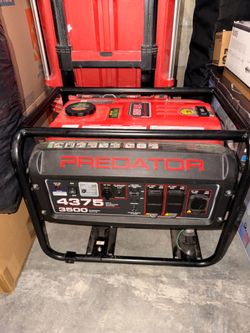 Predator 4375 Watt Portable Gas Generator