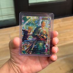 Roronoa Zoro - PRB02-006 (SP) - The Azure Sea's Seven (OP14)  Bubble Zoro