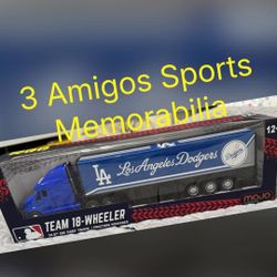 LOS ANGELES DODGERS 18 WHEELER DIE CAST TRUCK