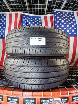 ✅ P235/65R18 MICHELIN PREMIER LTX ALL SEASON TOURING 2 NICE USED TIRES 235 65 18