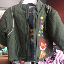 Lion 2t Shirt And Jacket With Tag