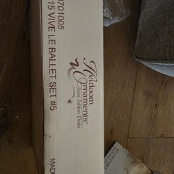 Heirloom Ornaments Vive Le Ballet Set #5