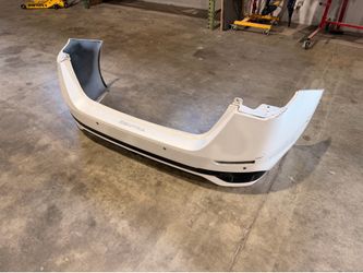 Rear Bumper Cover Replacement Compatible with 2020-2025 Nissan Sentra S SV w/Park Assist 20-25 OEM