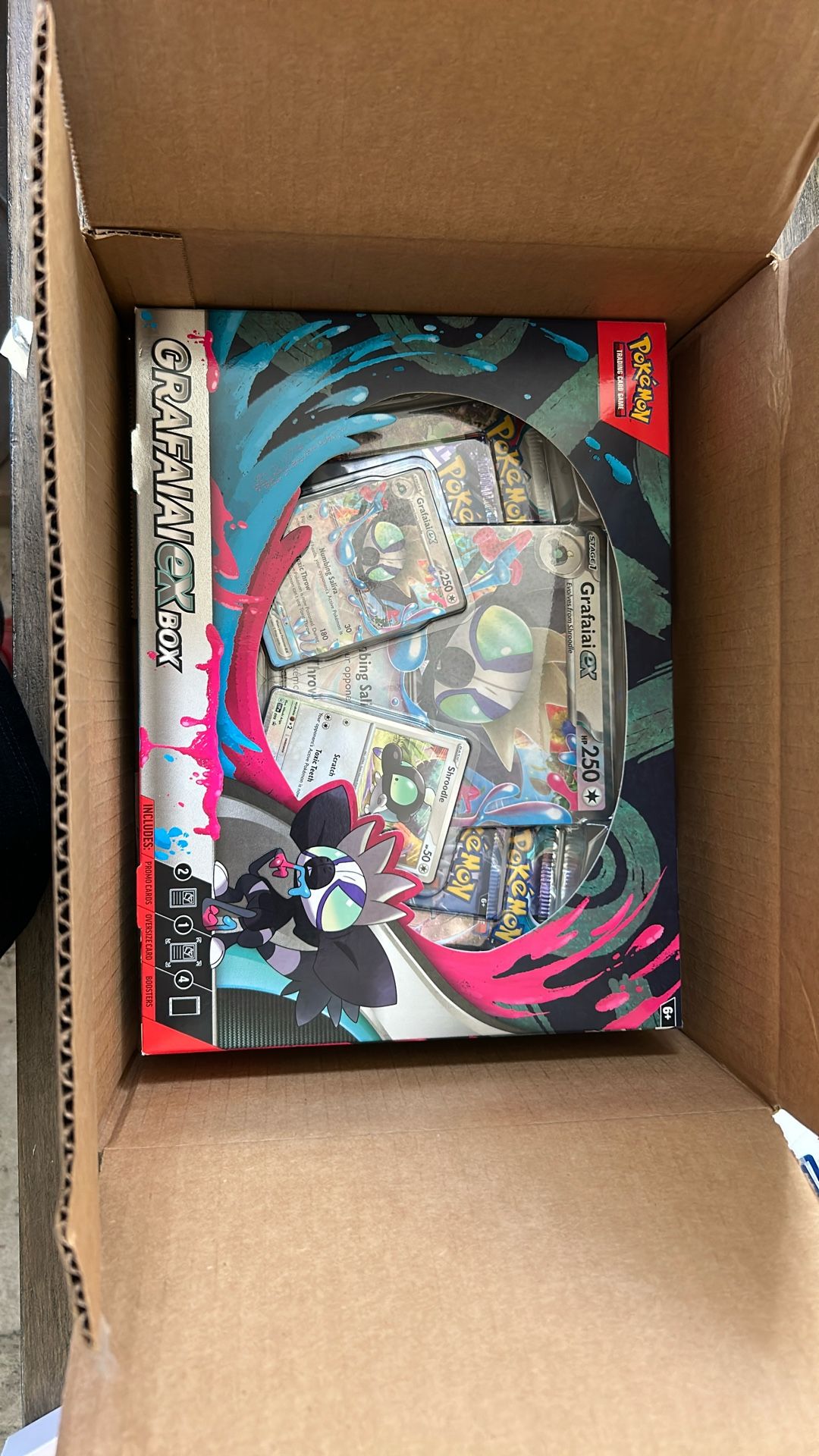 Pokemon Cards Grafaiai ex Box