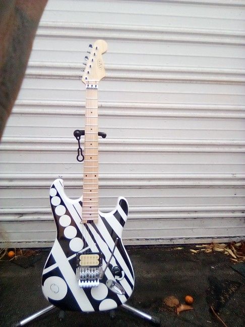 Evh Crop Circle Guitar Eddie Van Halen Authentic