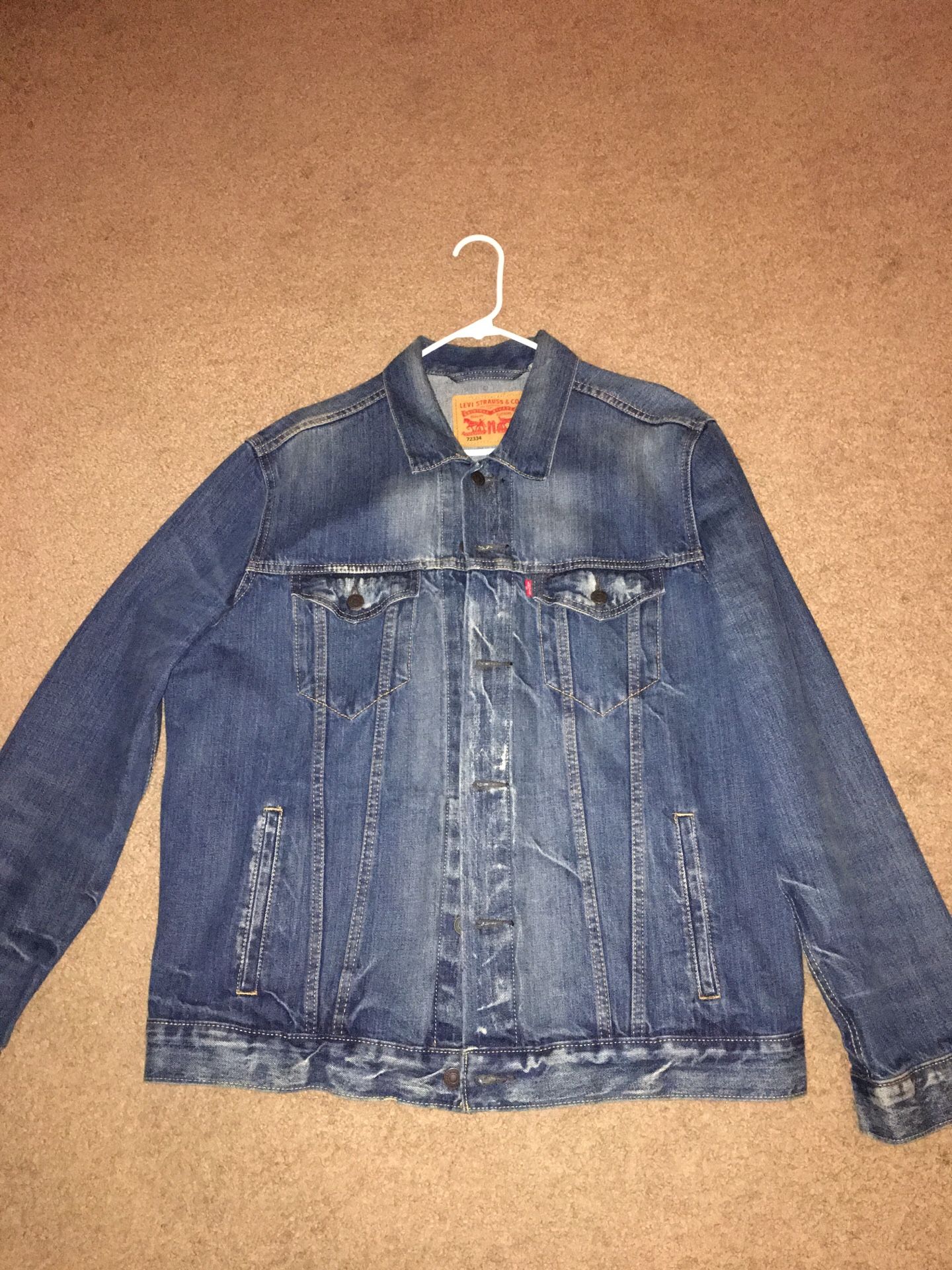 Levi Button Up Jean Jacket