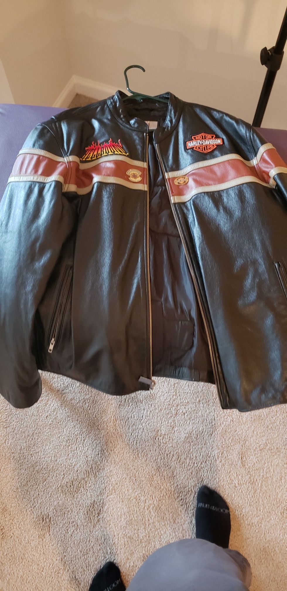 Wilson leather jacket extra large