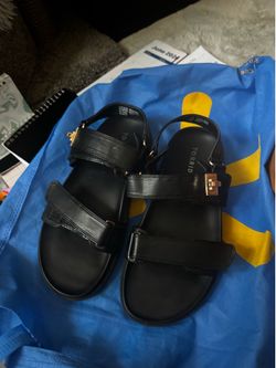 Black Torrid Size 9WW Adjustable Sandal