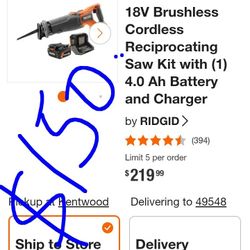 Tools DeWalt Milwaukee Makita Ridgid 