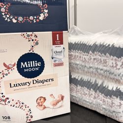 Millie Moon Diaper Size 1