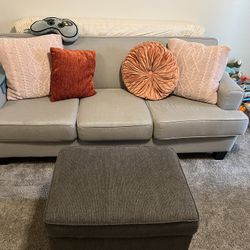 Sofa W/ Ottoman Set