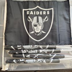 Las Vegas Raiders Car Flags