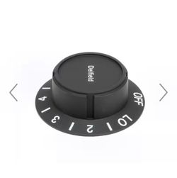 Delfield Control Knob Lo-Hi / 1-6 OEM NEW