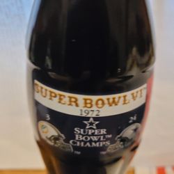 Coca Cola Bottle Of Dallas Cowboys 1972  SB. Vintage Bottle Ofrom 1996. $20