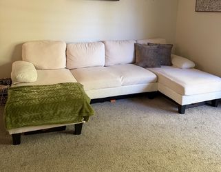 Sectional Couch – $150 OBO – Easy Pickup (Read Description)