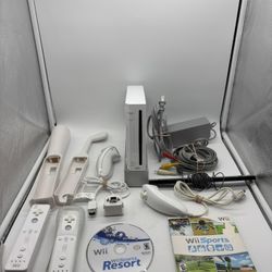 Nintendo Wii Console w/ Wii Sports Wii Sports Resort & Wii MotionPlus Bundle works