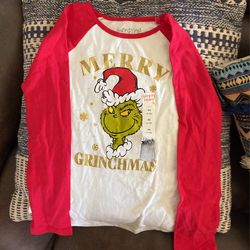 Girls Grinchmas Long sleeve Size 6x/ Small 