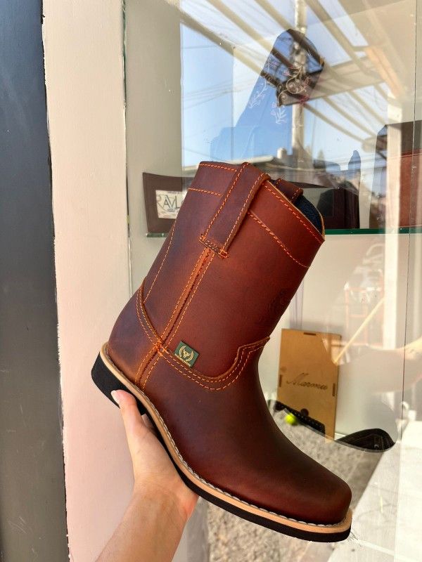 Botas De Piel De México Cómodas Rodeo