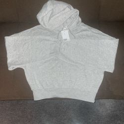 XS WMNS Light Grey Melange Hoodie 