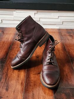 Thursday Boot Company Captain Boots Men’s Size 10 – Dark Brown Leather Lace-Up Boots