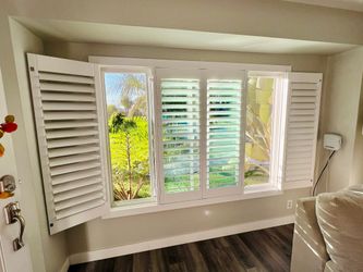 FREE Hard Wood Shutters (ESTIMATES & SAME DAY PRICING)- Custom, Interior, Window Treatments. Persianas de Madera. Se Habla Espanol.