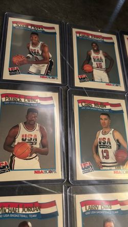 1992 NBA Hoops USA Dream Team Card Lot