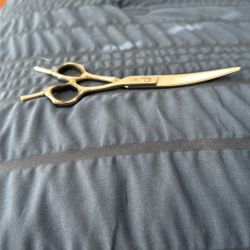 MJ Hair Curved Shear Scissor 6.7” (Move Out by mid December)