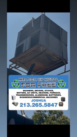 Picking up scrap all over Riverside county