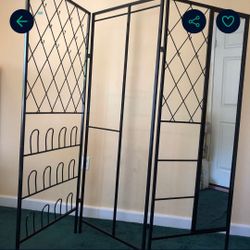 Divider with Closet Storage & 54 IN. Mirror