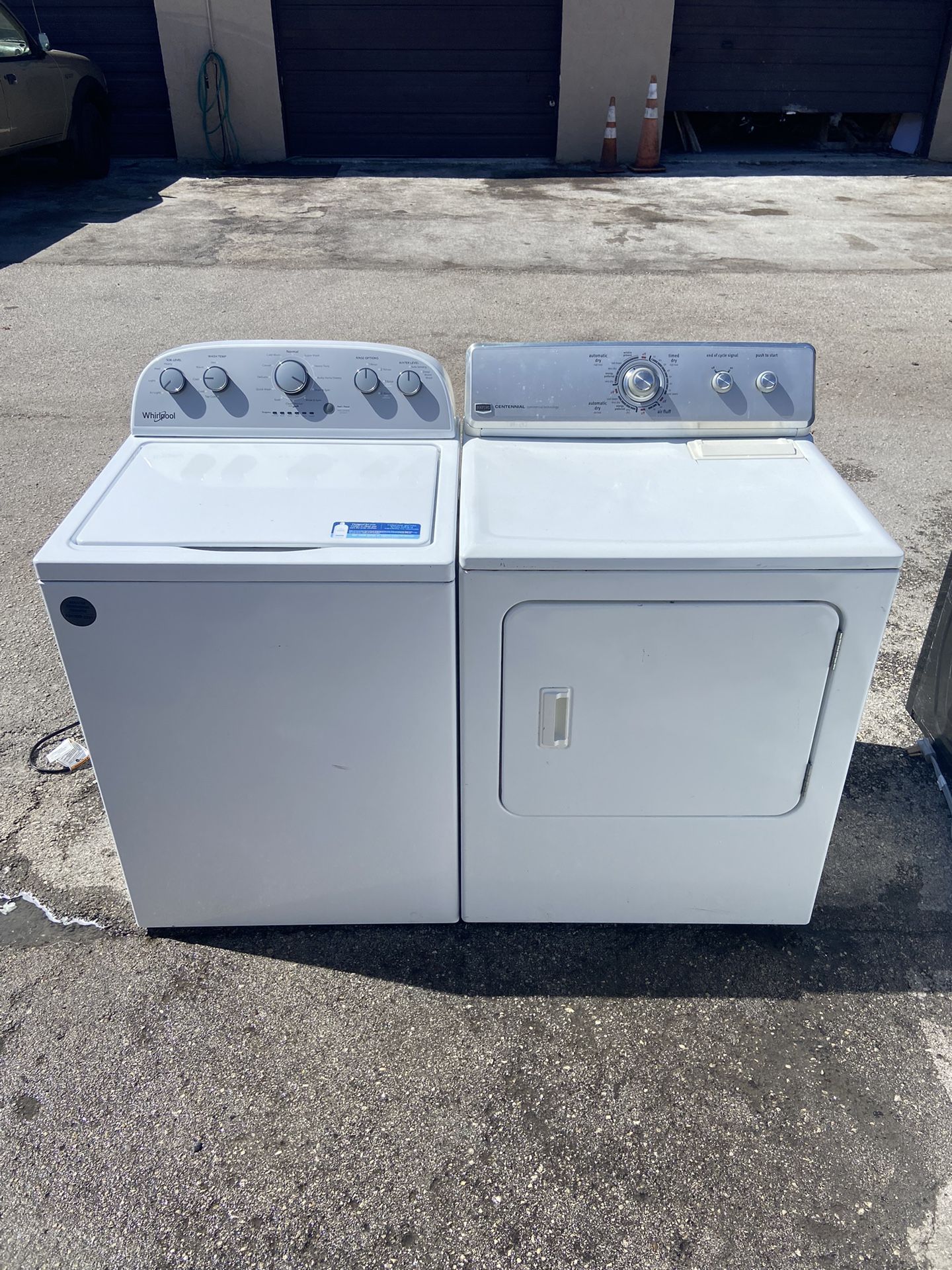 Whirlpool Washer And Maytag Dryer